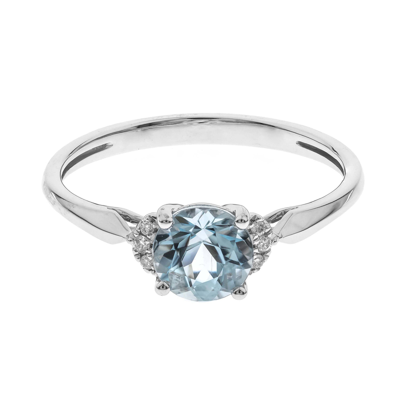 AAA-Brasilianischer Aquamarin-Goldring (CIRARI) Unkategorisiert online kaufen