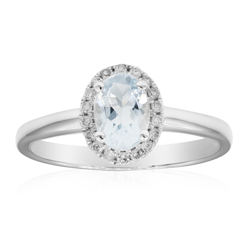 AAA-Brasilianischer Aquamarin-Goldring Unkategorisiert online kaufen