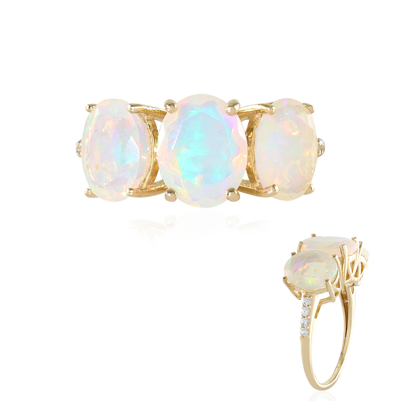 AAA-Welo-Opal-Goldring (de Melo Gold) Unkategorisiert online kaufen