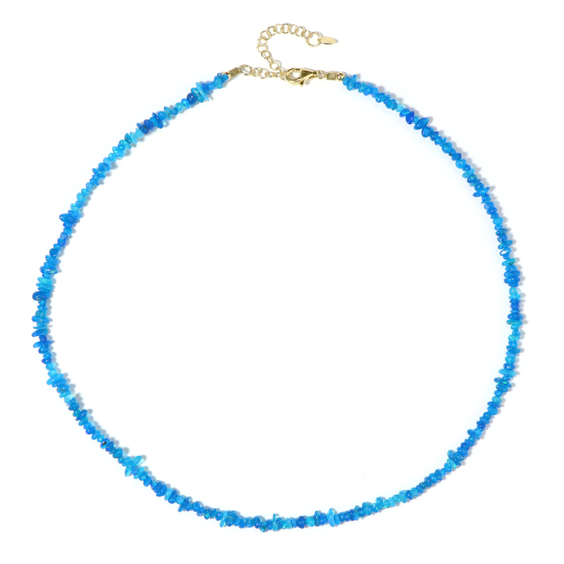 Äthiopischer Blauer Opal-Silberhalskette Unkategorisiert online kaufen