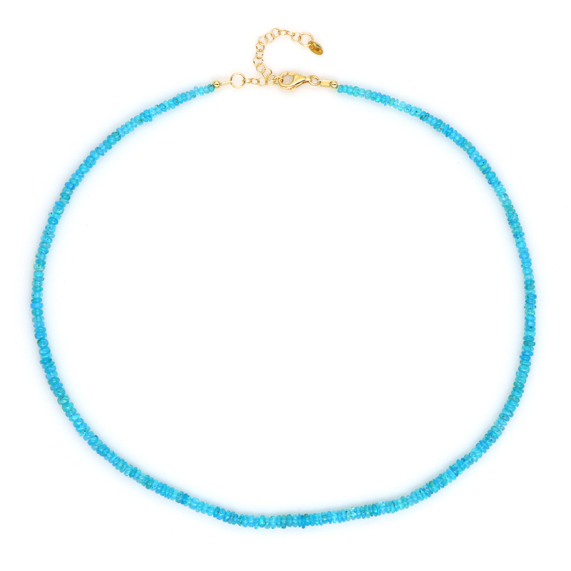 Äthiopischer Blauer Opal-Silberhalskette Unkategorisiert online kaufen