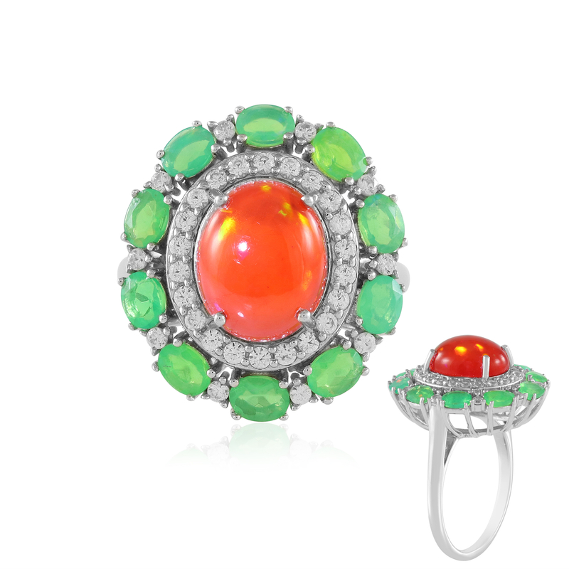 Äthiopischer Roter Opal-Silberring Unkategorisiert online kaufen