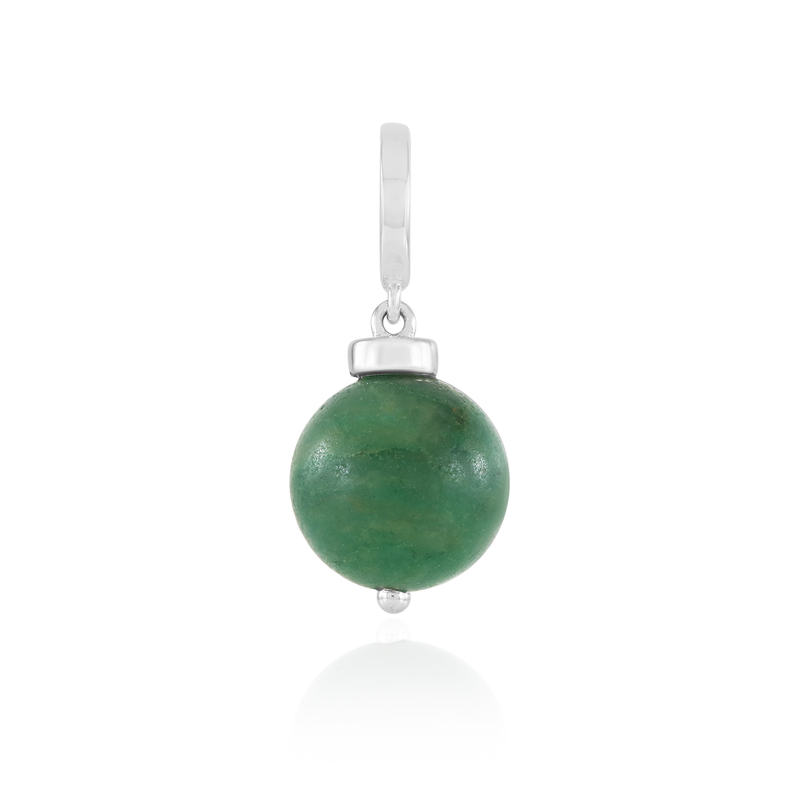 Afrikanische Jade-Silberanhänger (MONOSONO COLLECTION) Unkategorisiert online kaufen