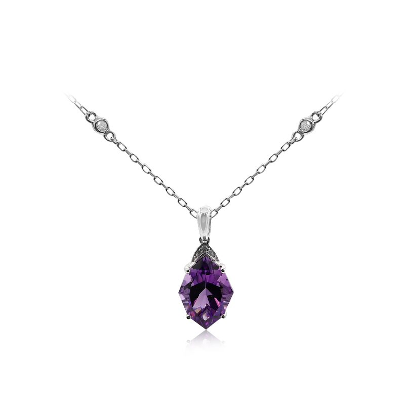 Amethyst-Goldhalskette Unkategorisiert online kaufen