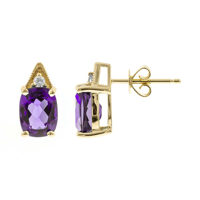 Amethyst-Goldohrringe Unkategorisiert online kaufen