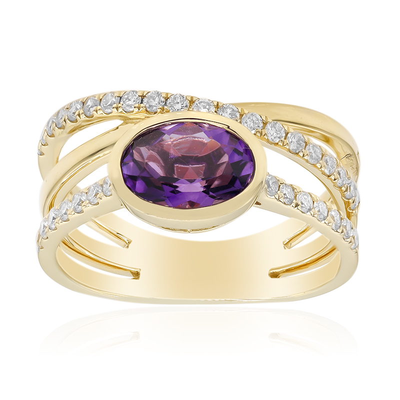 Amethyst-Goldring (CIRARI) Unkategorisiert online kaufen