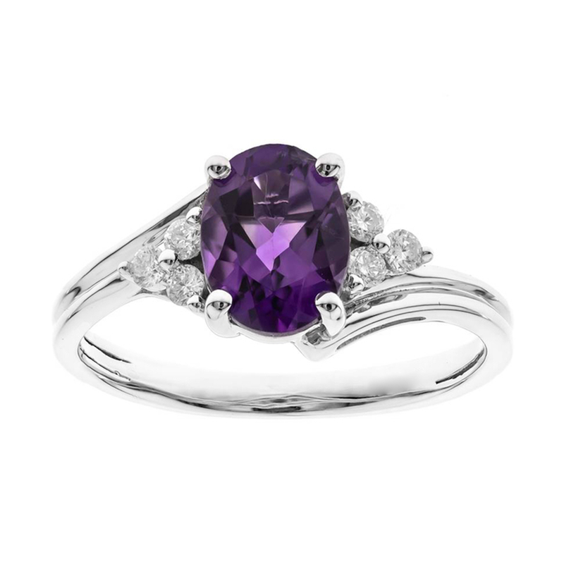 Amethyst-Goldring Unkategorisiert online kaufen