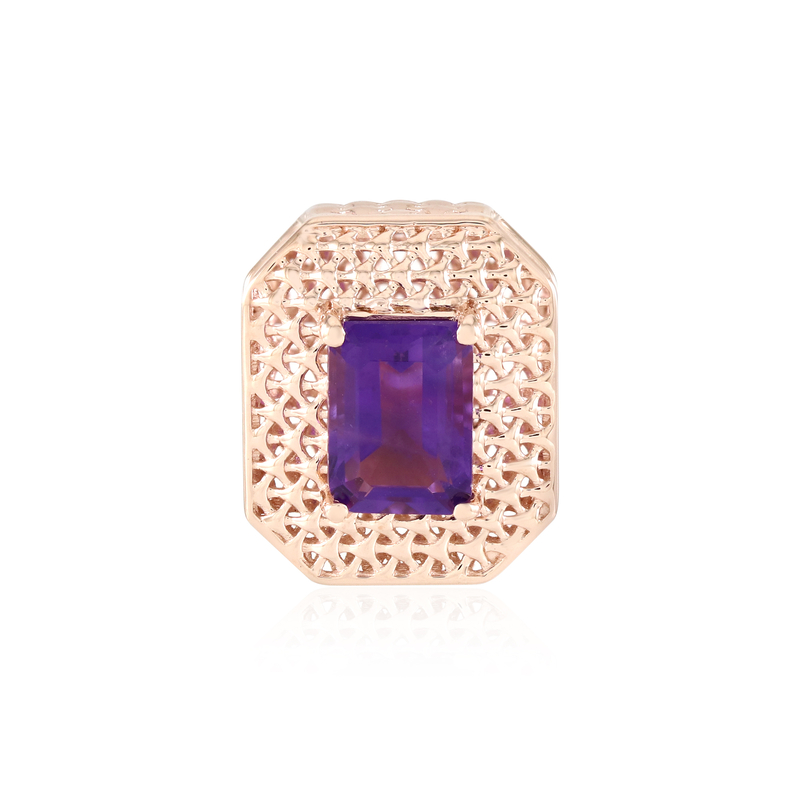 Amethyst-Silberanhänger (MONOSONO COLLECTION) Unkategorisiert online kaufen
