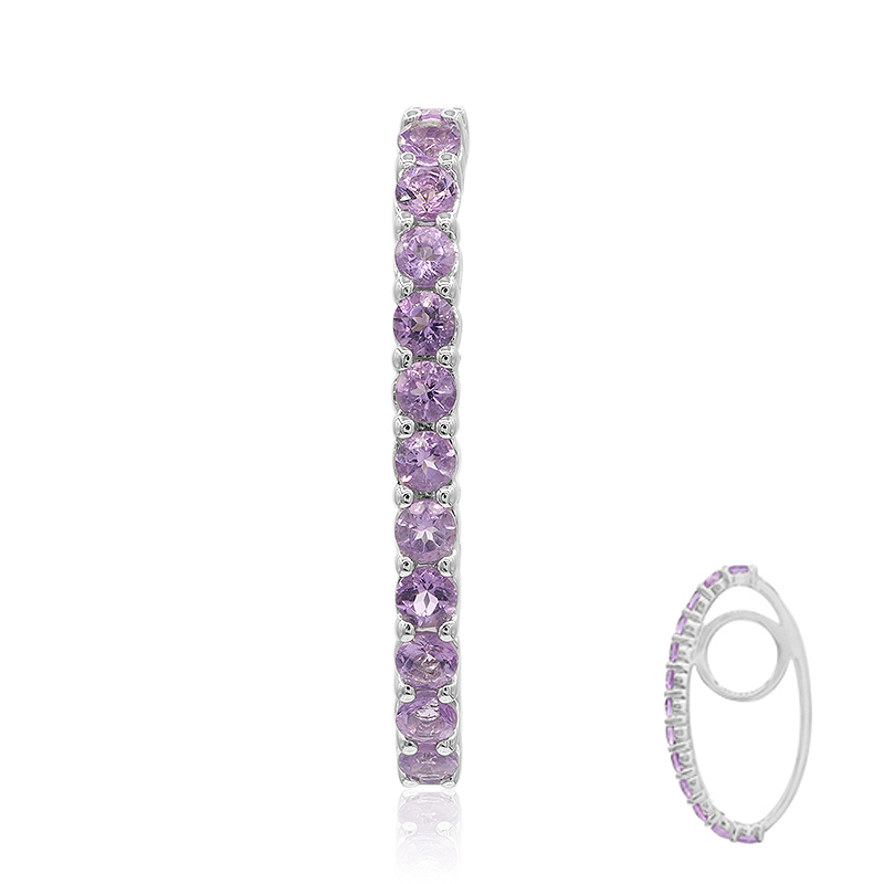 Amethyst-Silberanhänger (MONOSONO COLLECTION) Unkategorisiert online kaufen