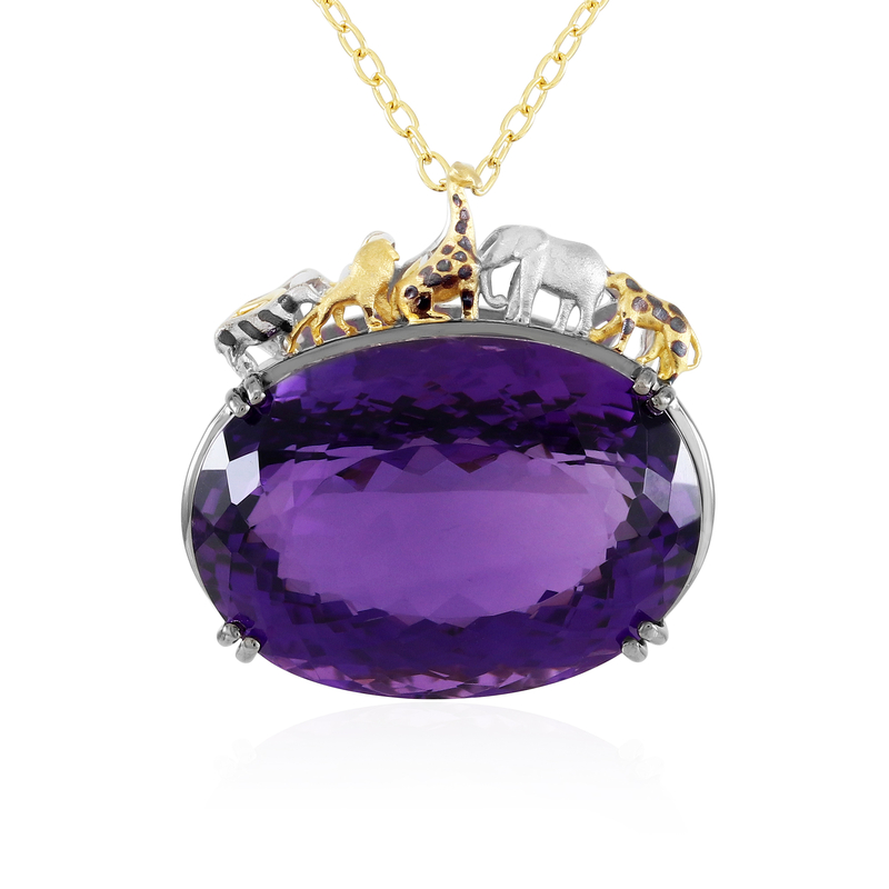 Amethyst-Silberhalskette (Gems en Vogue) Unkategorisiert online kaufen Amethyst-Silberhalskette (Gems en Vogue) Unkategorisiert online kaufen