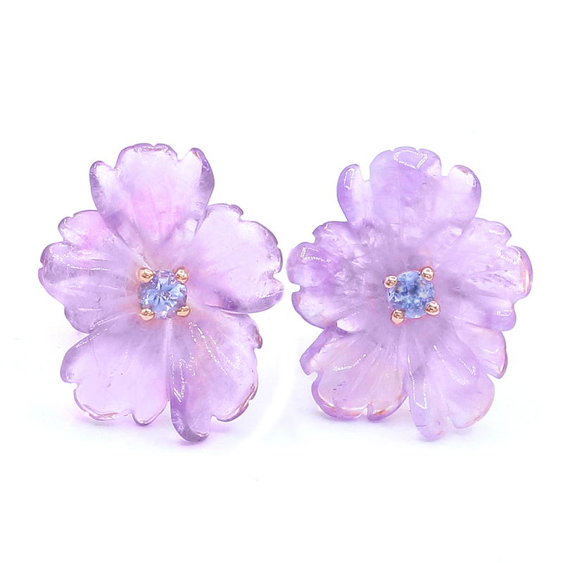 Amethyst-Silberohrringe (Gems en Vogue) Unkategorisiert online kaufen