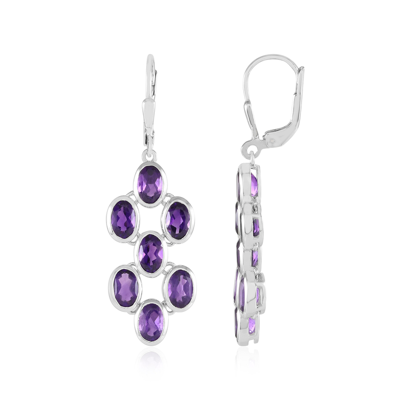 Amethyst-Silberohrringe (KM by Juwelo) Unkategorisiert online kaufen Amethyst-Silberohrringe (KM by Juwelo) Unkategorisiert online kaufen