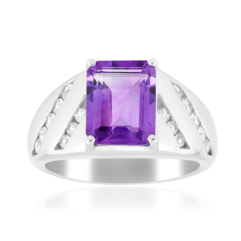 Amethyst-Silberring (de Melo Essence) Unkategorisiert online kaufen