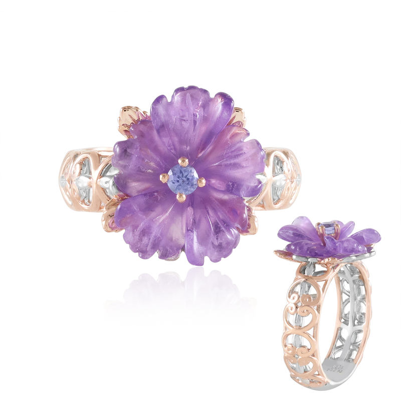 Amethyst-Silberring (Gems en Vogue) Unkategorisiert online kaufen