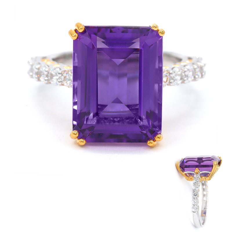 Amethyst-Silberring (Gems en Vogue) Unkategorisiert online kaufen Amethyst-Silberring (Gems en Vogue) Unkategorisiert online kaufen