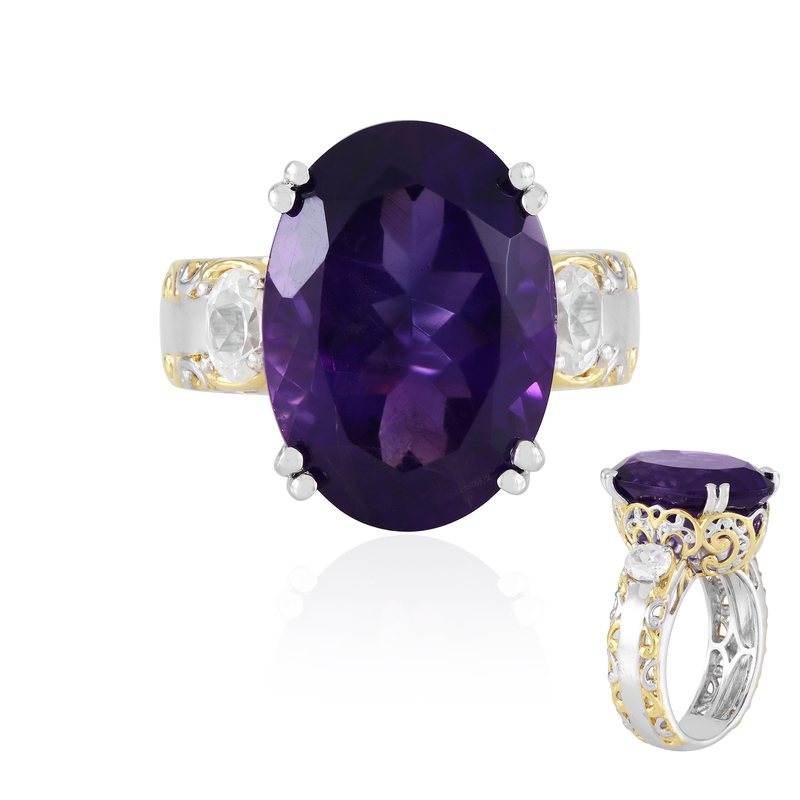 Amethyst-Silberring (Gems en Vogue) Unkategorisiert online kaufen