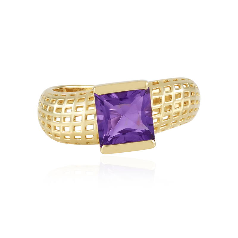 Amethyst-Silberring (Ornaments by de Melo) Unkategorisiert online kaufen