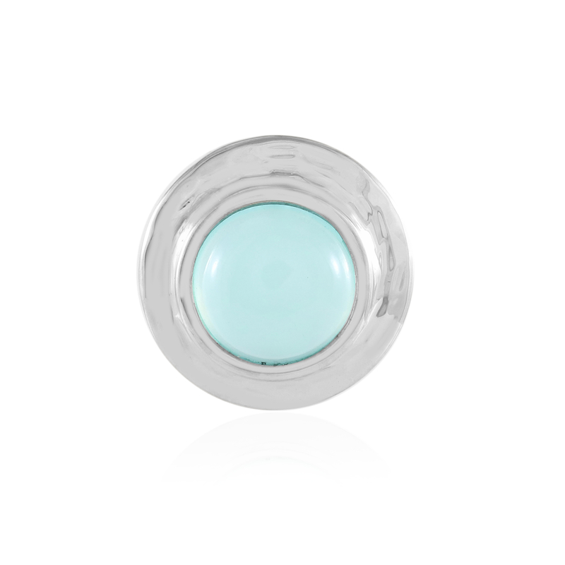 Aqua-Chalzedon-Silberanhänger (MONOSONO COLLECTION) Unkategorisiert online kaufen
