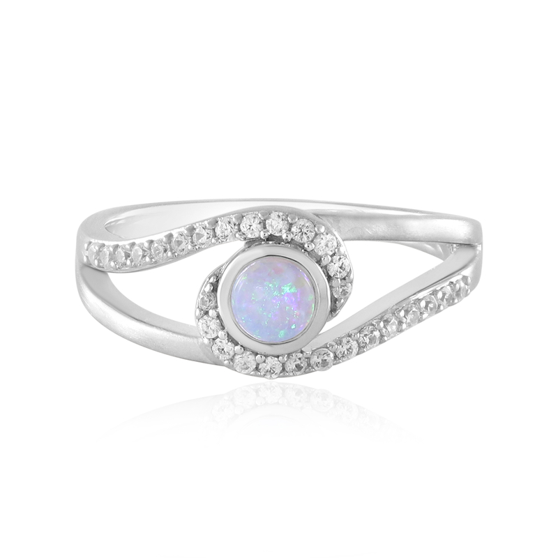 Australischer Opal-Silberring Unkategorisiert online kaufen