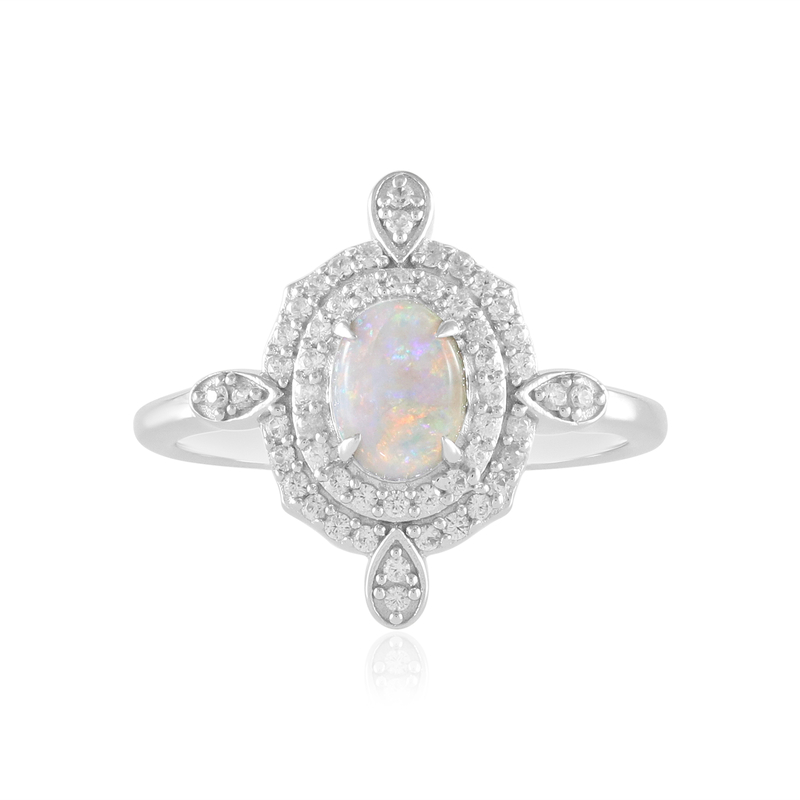 Australischer Opal-Silberring Unkategorisiert online kaufen