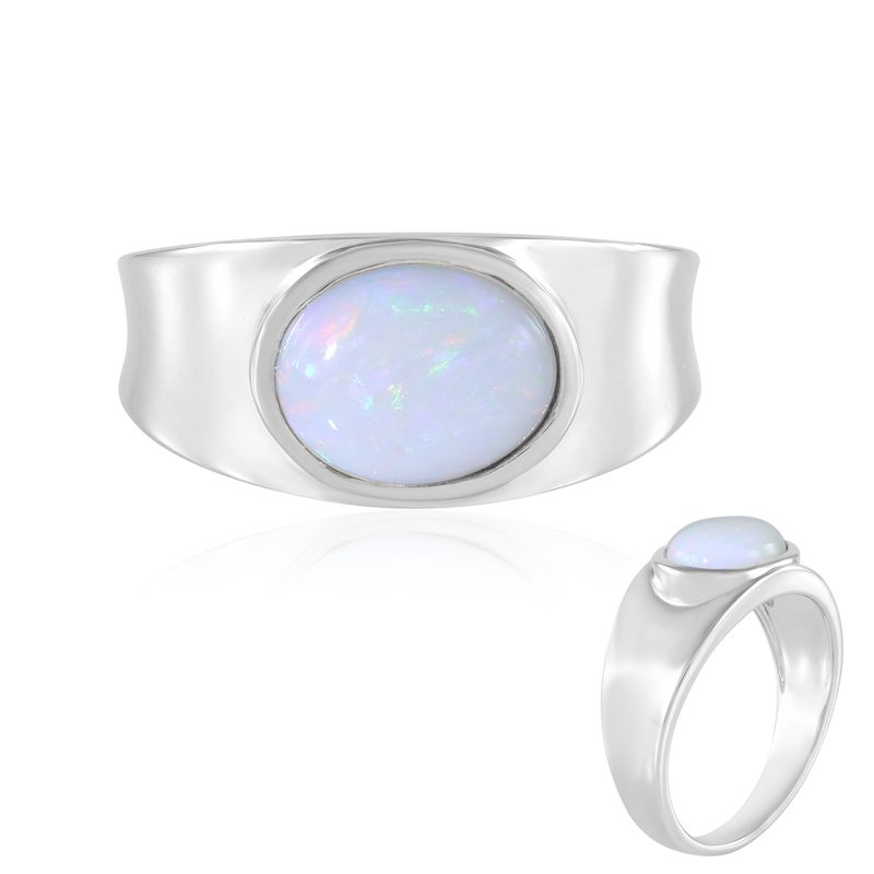 Australischer Opal-Silberring Unkategorisiert online kaufen