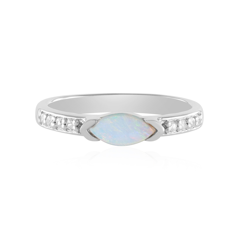 Australischer Opal-Silberring Unkategorisiert online kaufen