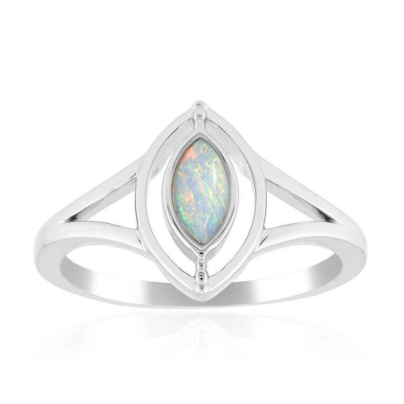 Australischer Opal-Silberring Unkategorisiert online kaufen