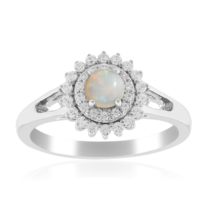 Australischer Opal-Silberring Unkategorisiert online kaufen
