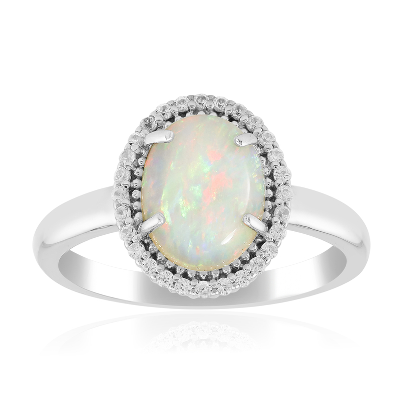 Australischer Opal-Silberring Unkategorisiert online kaufen