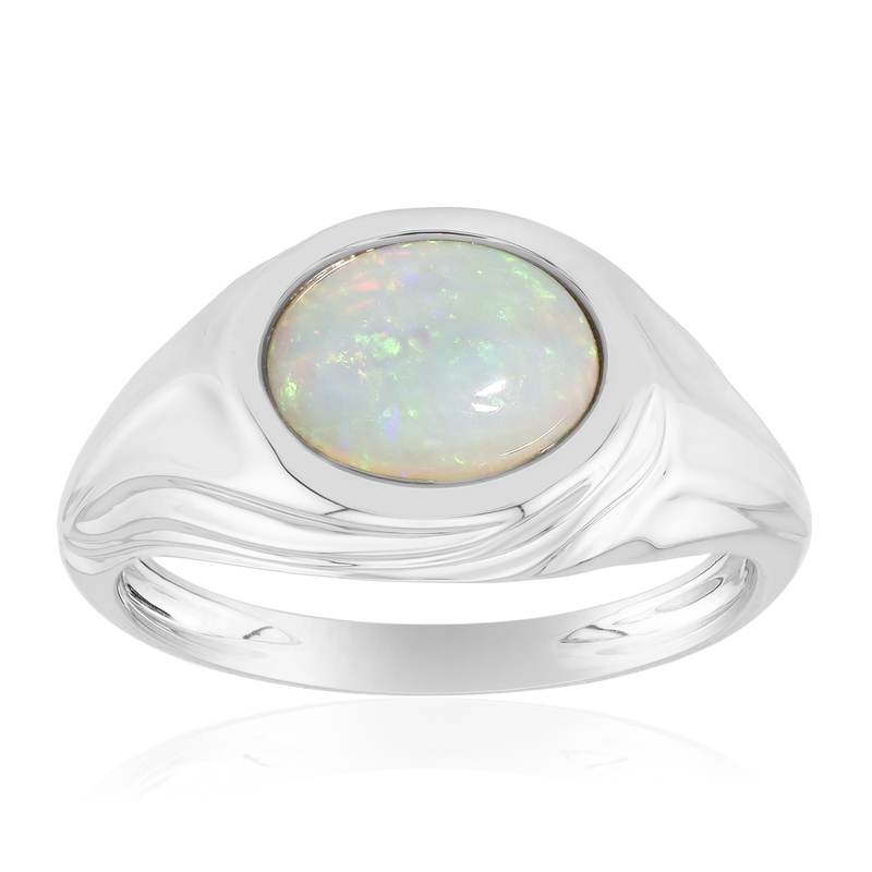 Australischer Opal-Silberring Unkategorisiert online kaufen