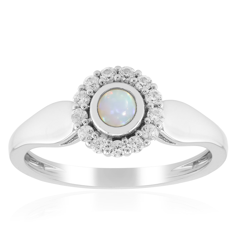 Australischer Opal-Silberring Unkategorisiert online kaufen