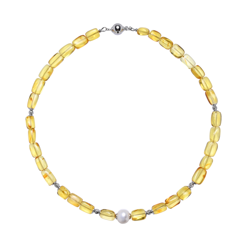 Baltischer Milky-Bernstein-Silberhalskette (MONOSONO COLLECTION) Unkategorisiert online kaufen Baltischer Milky-Bernstein-Silberhalskette (MONOSONO COLLECTION) Unkategorisiert online kaufen