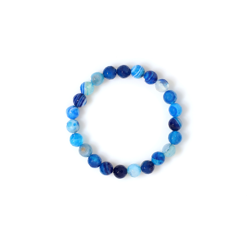 Blauer Achat-Armband (Adela Silber) Unkategorisiert online kaufen Blauer Achat-Armband (Adela Silber) Unkategorisiert online kaufen