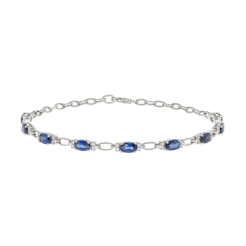 Blauer Ceylon-Saphir-Goldarmband (CIRARI) Unkategorisiert online kaufen