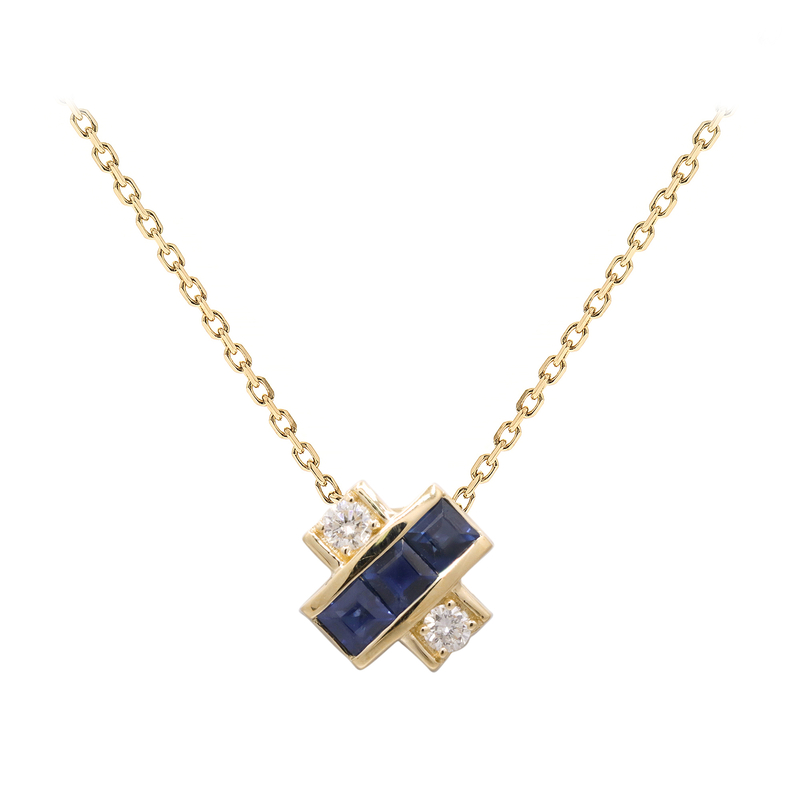 Blauer Ceylon-Saphir-Goldcollier (CIRARI) Unkategorisiert online kaufen Blauer Ceylon-Saphir-Goldcollier (CIRARI) Unkategorisiert online kaufen