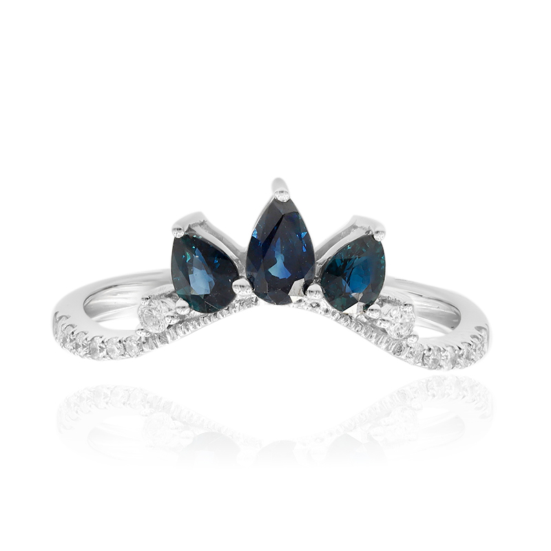 Blauer Ceylon-Saphir-Goldring (CIRARI) Unkategorisiert online kaufen