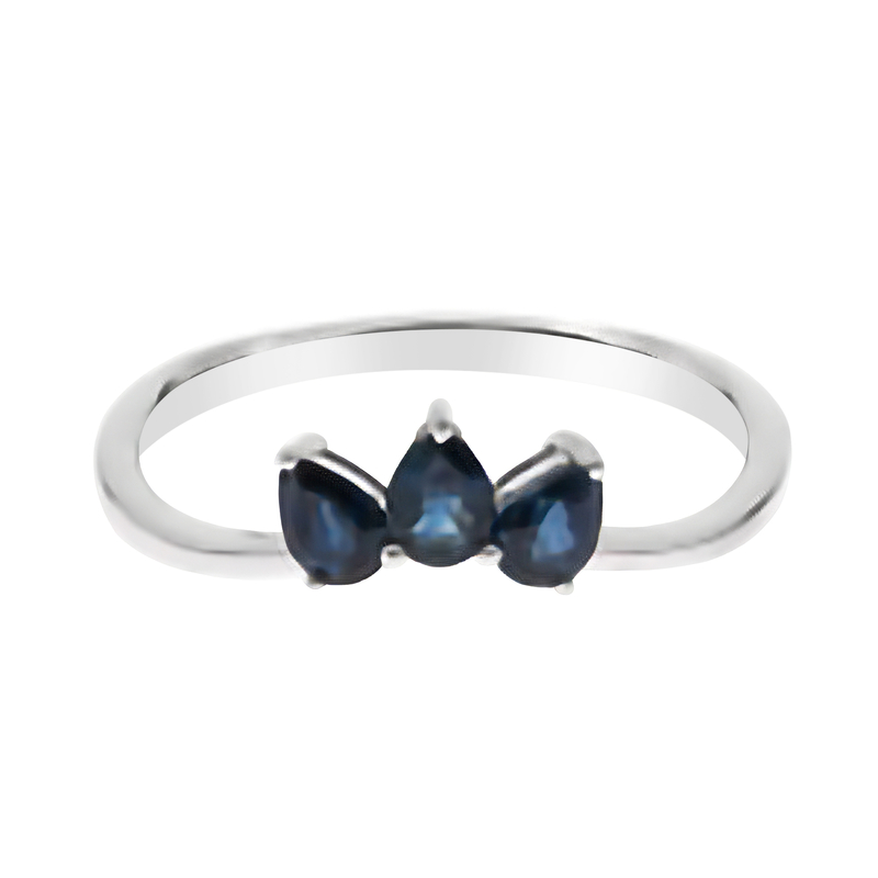 Blauer Ceylon-Saphir-Goldring (CIRARI) Unkategorisiert online kaufen