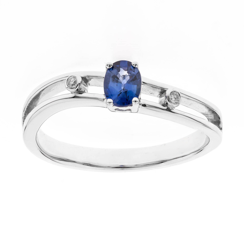 Blauer Ceylon-Saphir-Goldring (CIRARI) Unkategorisiert online kaufen