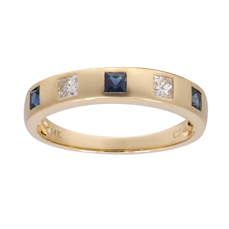 Blauer Ceylon-Saphir-Goldring (CIRARI) Unkategorisiert Produktbild