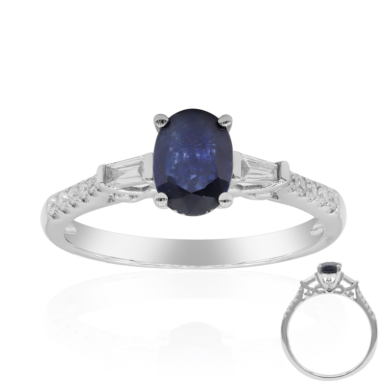 Blauer Ceylon-Saphir-Goldring (CIRARI) Unkategorisiert online kaufen
