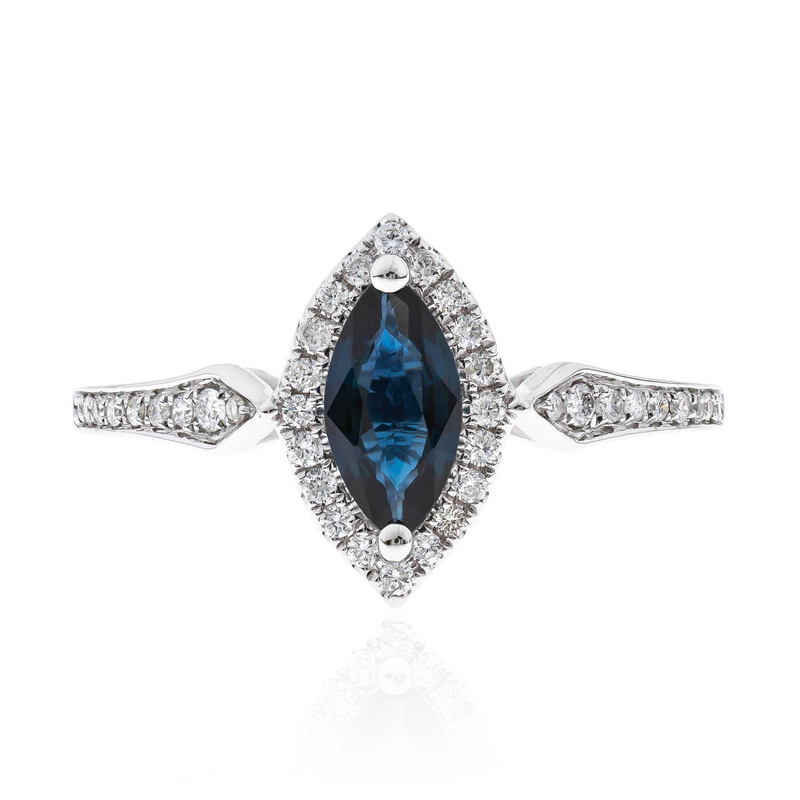 Blauer Ceylon-Saphir-Goldring (CIRARI) Unkategorisiert online kaufen