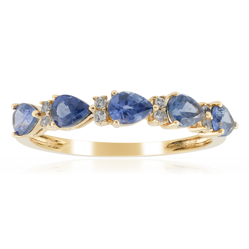 Blauer Ceylon-Saphir-Goldring Unkategorisiert online kaufen