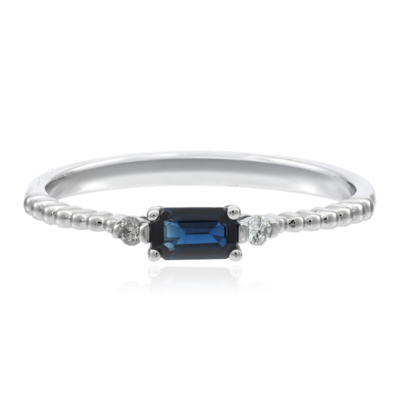 Blauer Ceylon-Saphir-Goldring Unkategorisiert online kaufen