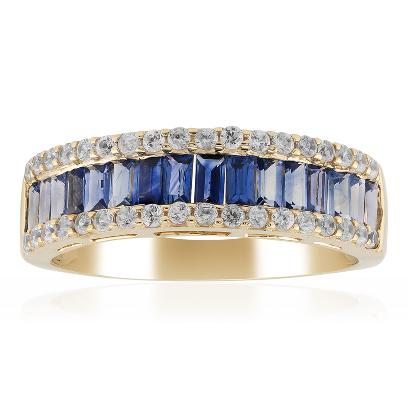 Blauer Ceylon-Saphir-Goldring Unkategorisiert online kaufen