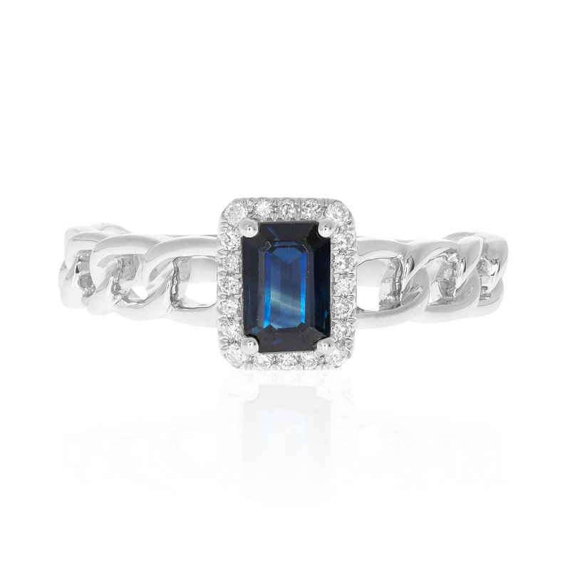 Blauer Ceylon-Saphir-Goldring Unkategorisiert online kaufen