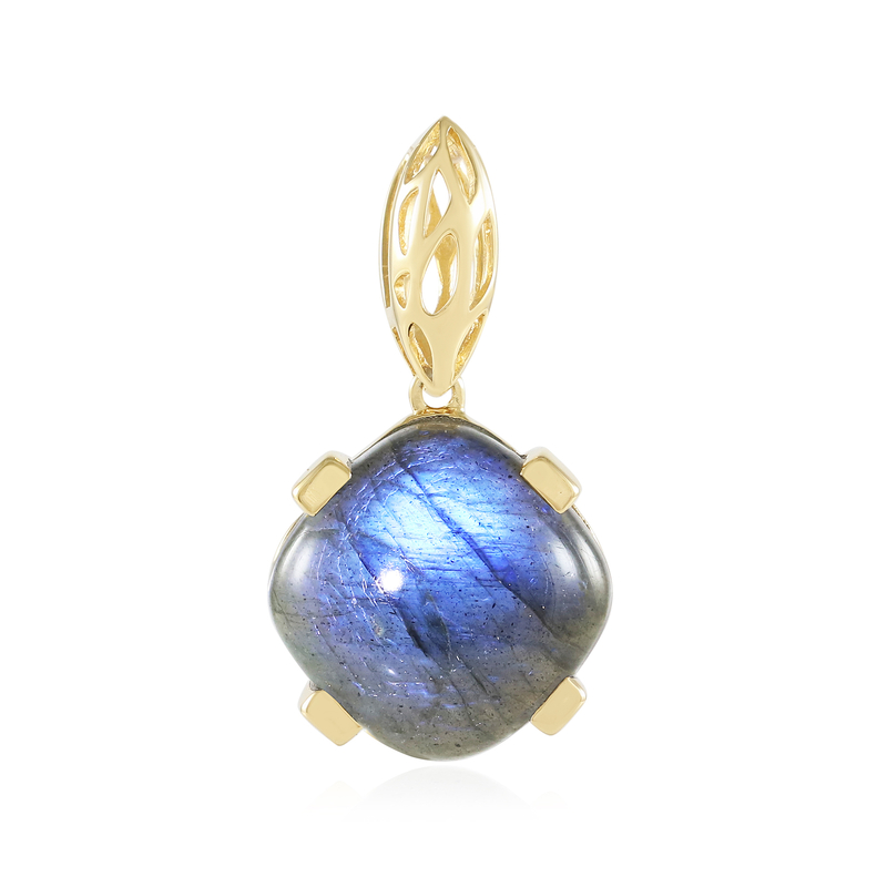 Blauer Maniry-Labradorit-Silberanhänger (Ornaments by de Melo) Unkategorisiert online kaufen