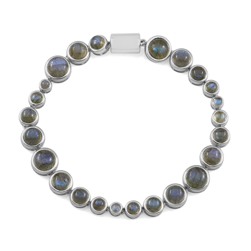 Blauer Maniry-Labradorit-Silberarmband (KM by Juwelo) Unkategorisiert online kaufen Blauer Maniry-Labradorit-Silberarmband (KM by Juwelo) Unkategorisiert online kaufen