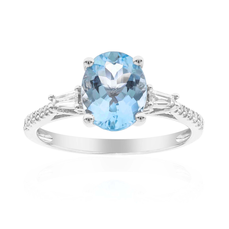 Brasilianischer Aquamarin-Goldring (CIRARI) Unkategorisiert Produktbild