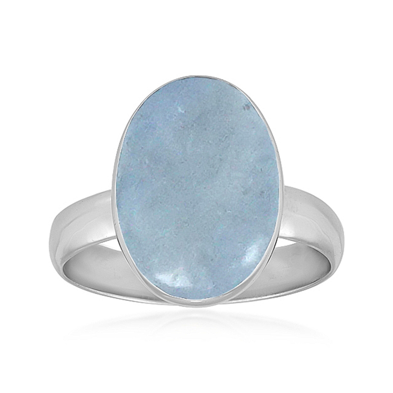 Brasilianischer Aquamarin-Silberring (Bali Barong) Unkategorisiert online kaufen