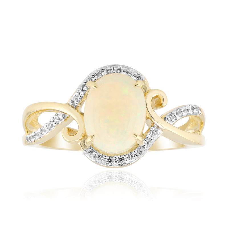 Brasilianischer Weißer Opal-Goldring Unkategorisiert online kaufen Brasilianischer Weißer Opal-Goldring Unkategorisiert online kaufen